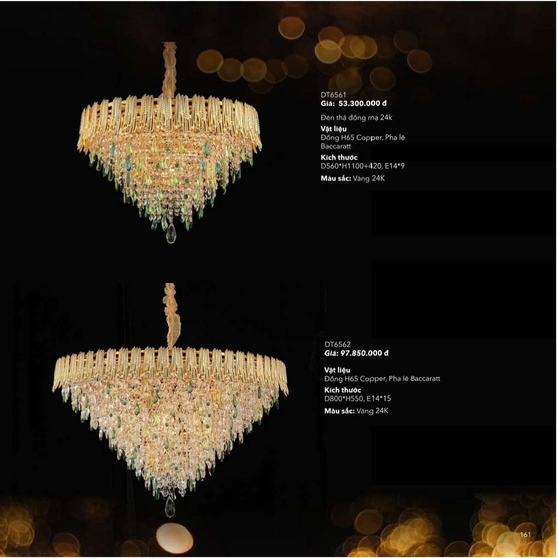 Đèn trang trí ZEMBA Lighting Catalogue và Bảng giá mới nhất /Page 